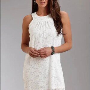 Laundry by Design Women's  White Eyelet Summer Dress! S/P